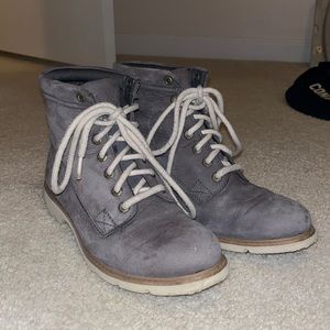 Timberland suede grey boots
